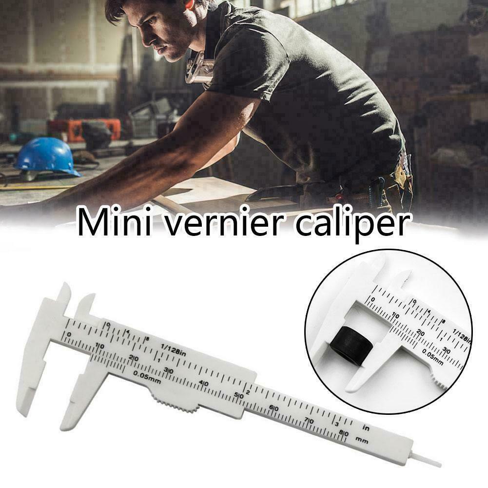 Thước Đo Nhựa Mini Cầm Tay 80Mm G9W9 Vernier B0Q7