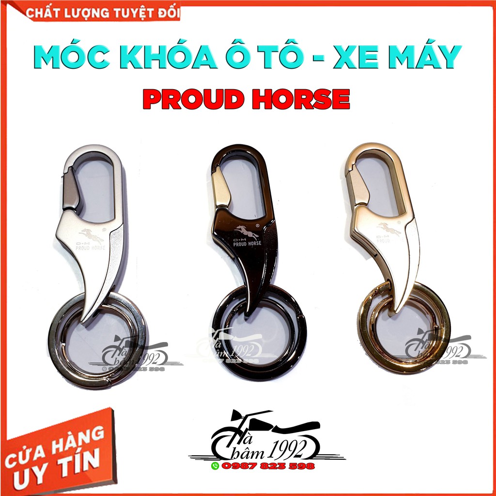 Móc Chìa Khóa Ô tô Xe Máy Proud Horse