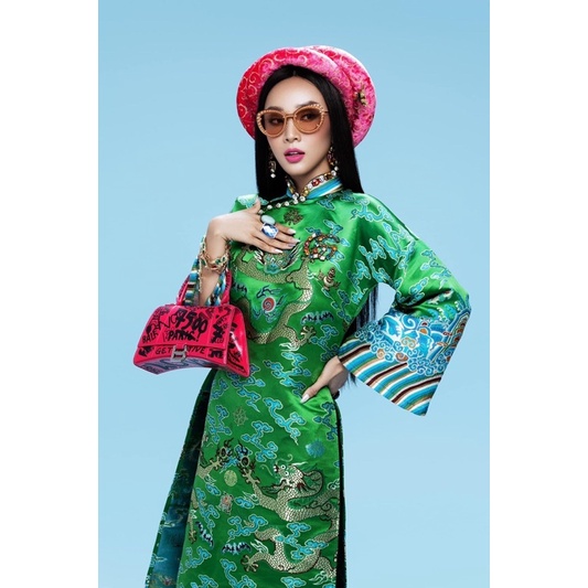 Vải gấm Rồng chầu