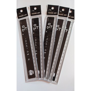 Thước kẻ hình 15cm