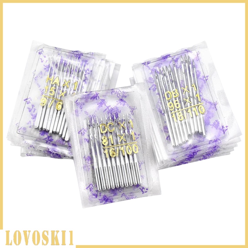 [LOVOSKI1]50pcs 9/70 11/80 14/90 16/100 18/1108 Sewing Needles for Home Sewing Machine