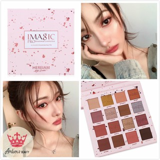 BẢNG MÀU MẮT Ánh Nhũ Và Lì Matte IMAGIC Eyeshadow Palette 16 color L1618