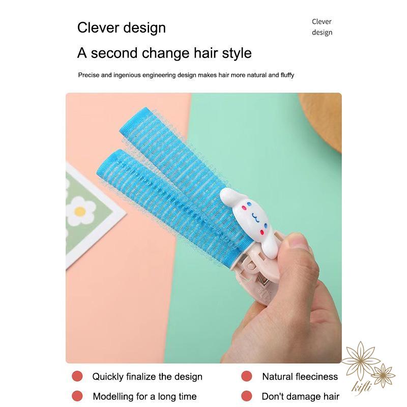 Kẹp Uốn Tóc Mái Tạo Kiểu Tóc Bồng Bềnh kifli.acc