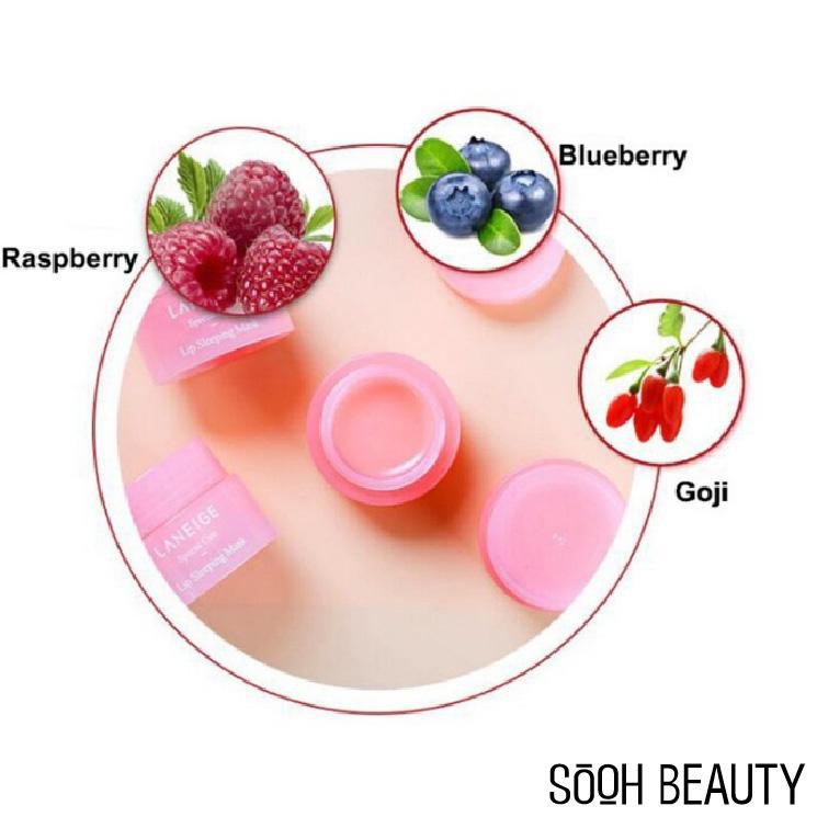 (Hàng Mới Về) Mặt Nạ Ngủ Cho Môi Laneige 5.5 Kích Thước Mini Tiện Dụng Cho Du Lịch