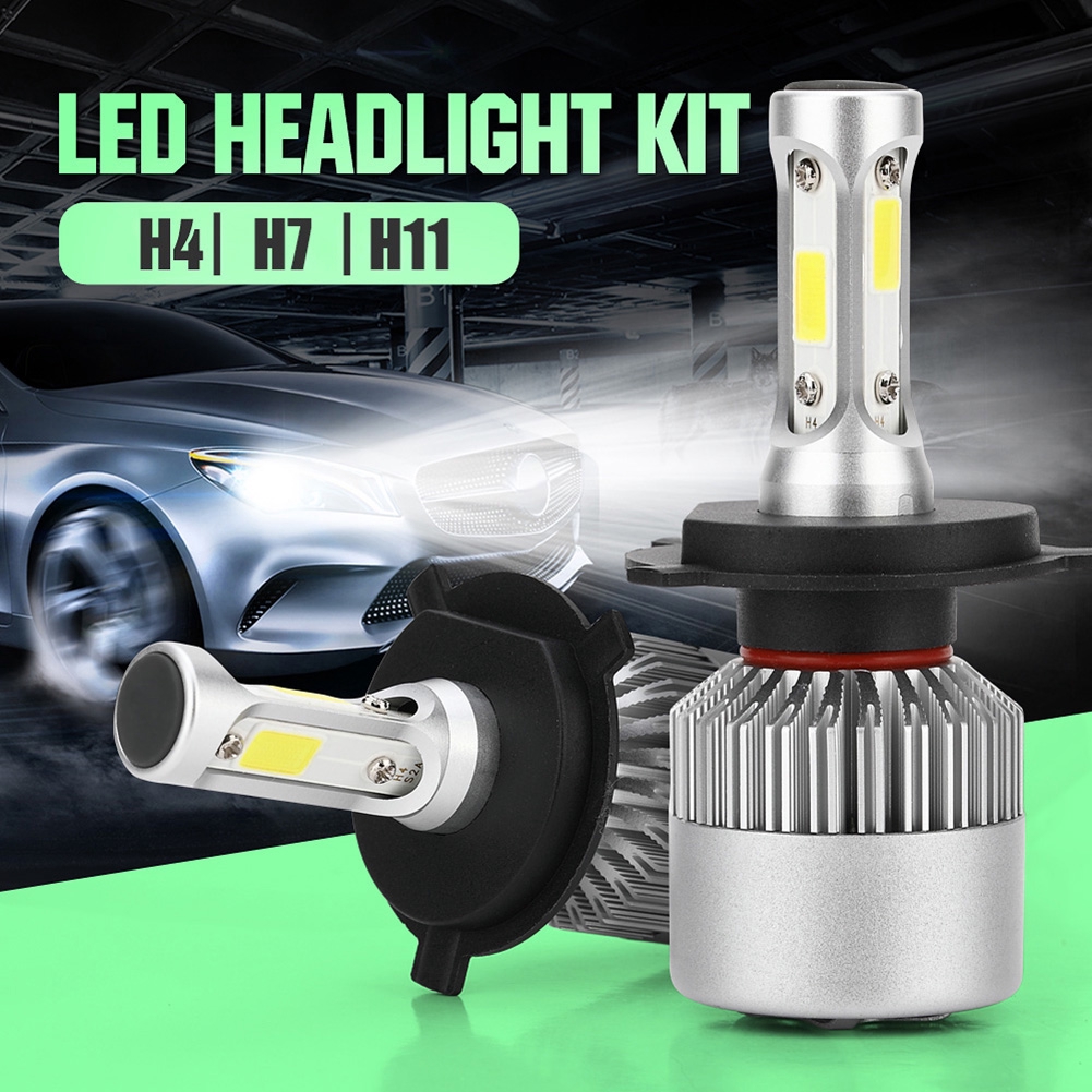 Đèn pha H4/H7/H11 36W 16000LM LED 6000K ánh sáng trắng cho xe hơi