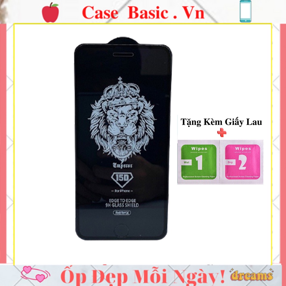 Kính cường lực iphone 15D full màn REMAX- Miếng dán màn hình iphone 6/7/8/7plus/X/Xsmax/11/12/13/pro/max/plus/promax*15D