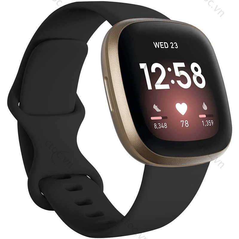 Dây đeo silicon thay thế cho đồng hồ thông minh Fitbit Versa 3 4 Fitbit sense sense2