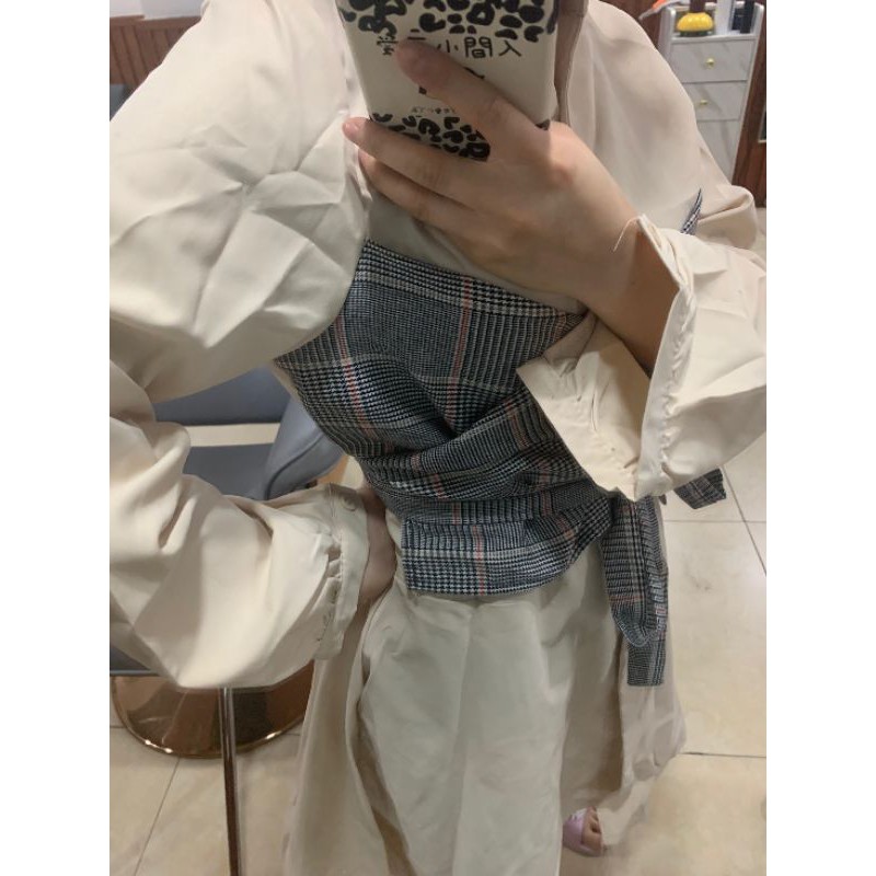 Váy Sơ Mi Thắt Nơ Eo Tôn Dáng,Đầm Sơ Mi Dáng Xòe❤️🌹❤️🌹😍