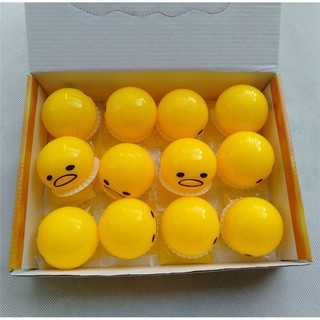 Trứng Gà Biến Thái-Đồ chơi trứng biến thái Gudetama hút slime