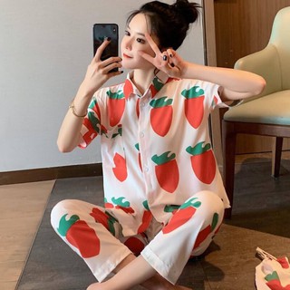 Đồ bộ trái cây cao cấp mặc ngủ - Dạo phố - Mặc nhà