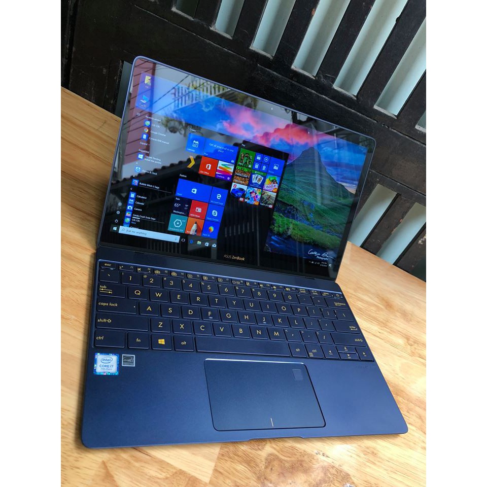 laptop ASUS ux390 , i7 7500u, 16G, 512G, 12,5in Full HD, siêu mỏng, giá rẻ