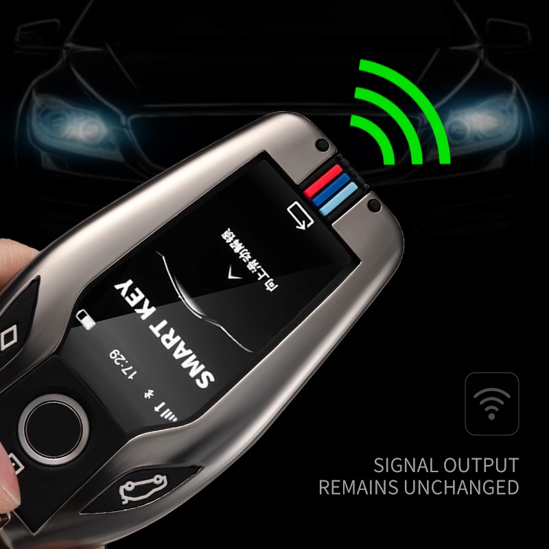 Vỏ Bọc Chìa Khóa Đèn LED Bằng Hợp Kim Kẽm Cho BMW 5 7 Series G11 G12 G30 G31 G32 I8 I12 I15 G01 G02 G05 G07 X3 X4 X5 X7