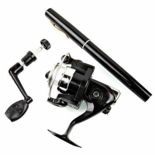 Bộ cần câu bút mini - đồ câu cá 68