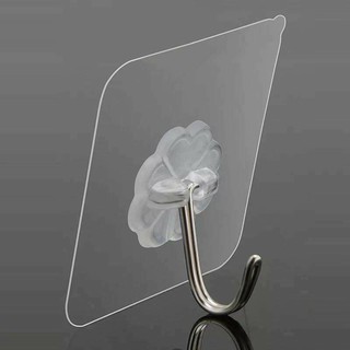 Móc Dán Tường Siêu Dính Trong Suốt Chịu Lực Tốt Treo Tường Chắc Chắn 6x6 cm - VaTi