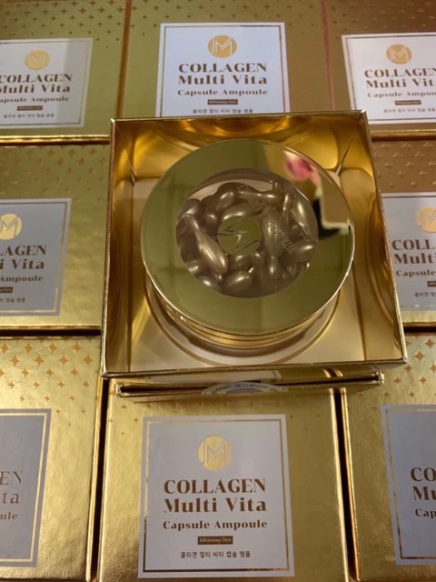 VIÊN COLLAGEN TƯƠI - AMMUD MULTI VITA AMPOULE HÀN QUỐC