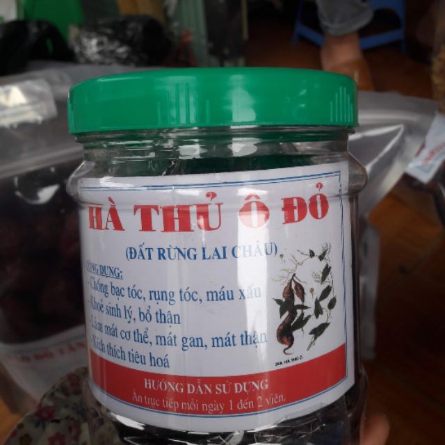 CHUẨN XỊN 100%]HÀ THỦ Ô ĐỎ MẬT ONG RỪNG GIÚP ĐEN TÓC MỌC TÓC