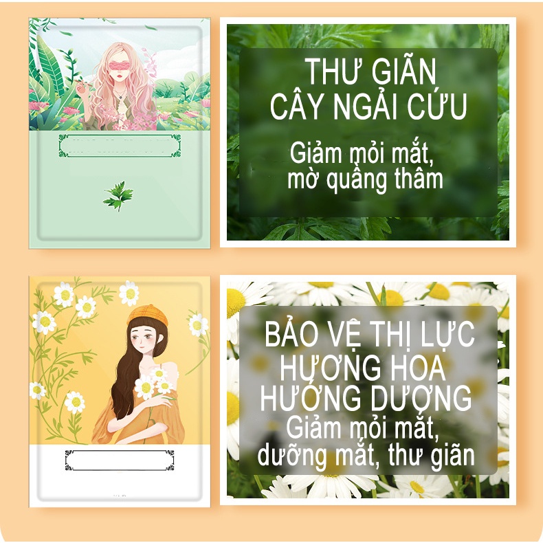 Mặt Nạ Xông Hơi Làm Nóng Thư Giãn Mắt, Giảm quầng thâm Giúp Dễ Ngủ MOCCO Nội Địa Trung | BigBuy360 - bigbuy360.vn