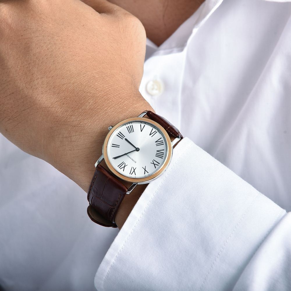 Đồng hồ nam chính hãng Hàn Quốc - Romanson TL5111MCWH - Máy thụy sĩ - Phân phối độc quyền Galle Watch