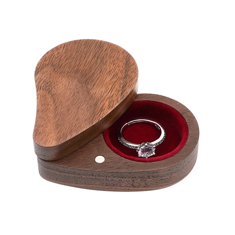 Flgo Hộp Đựng Nhẫn Cưới Đính Hôn Thiết Kế Sang Trọng