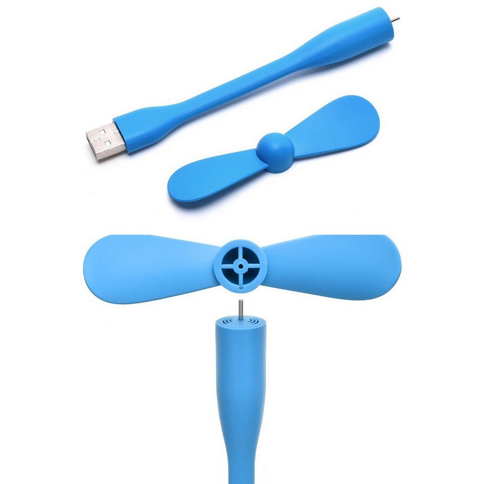 Quạt USB mini 2 cánh rời siêu mát