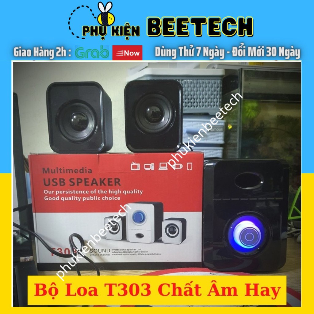 Bộ Loa T303 cho Máy Tính, Laptop, Điện Thoại ...Chất âm hay - Beetech vn