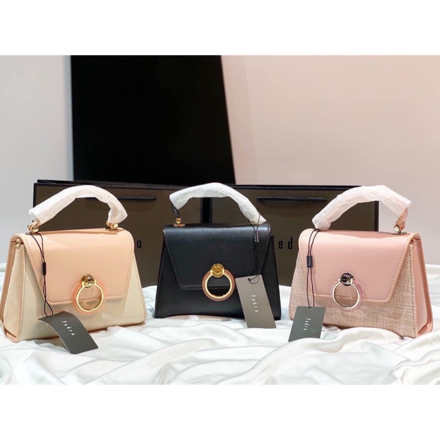 TÚI PEDRO STRUCTURED TOP HANDLE