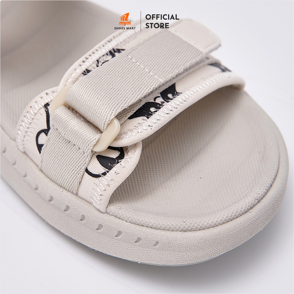 Sandal ZX 2726 Raccoon Cream 2 quai in hình Mascot Raccoon công nghệ phylon 3 lớp
