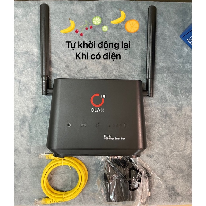 Bộ phát wifi 4G cắm điện Olax AX5 Pro (kiêm Router wifi)