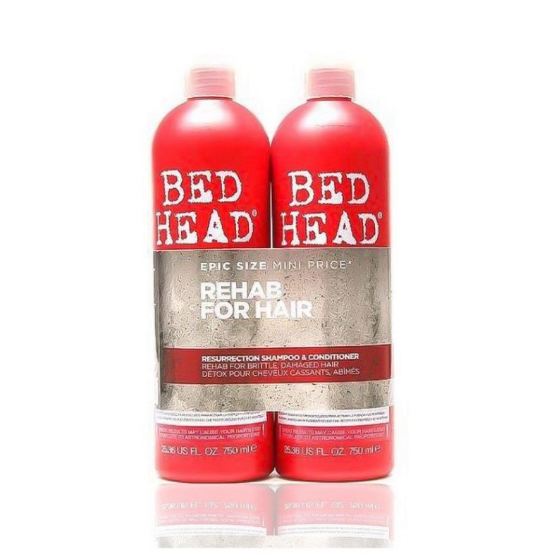 [SIÊU GIẢM GIÁ] Bộ dầu gội xả, dầu gội Tigi Bed Head 750ml, 2 dưỡng ẩm và phục hồi tóc hư tổn