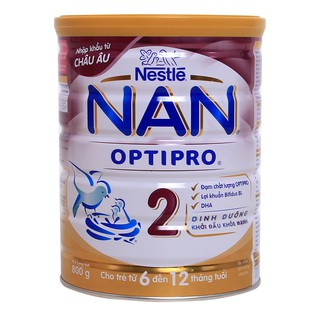 SỮA NAN OPTIPRO SỐ 2 800G date 2020