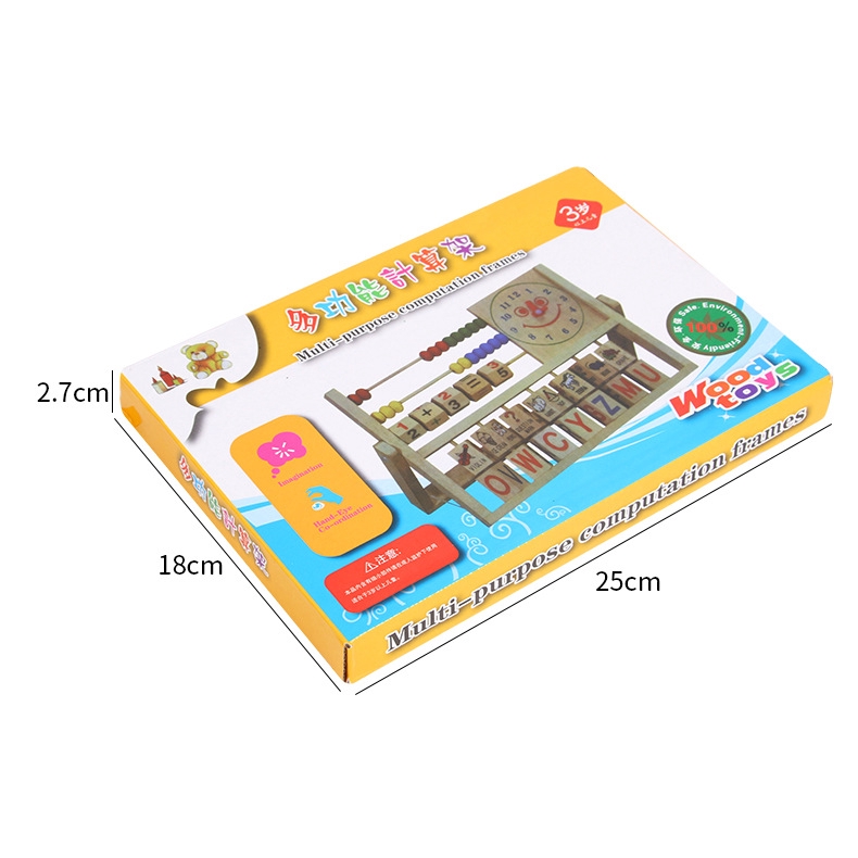 đồ chơi BẢNG HỌC TẤP ĐA NĂNG BẰNG GỖ PHÁT TRIỂN KỸ NĂNG VÀ TƯ DUY CHO TRẺ 438 quà tặng cho bé trẻ em