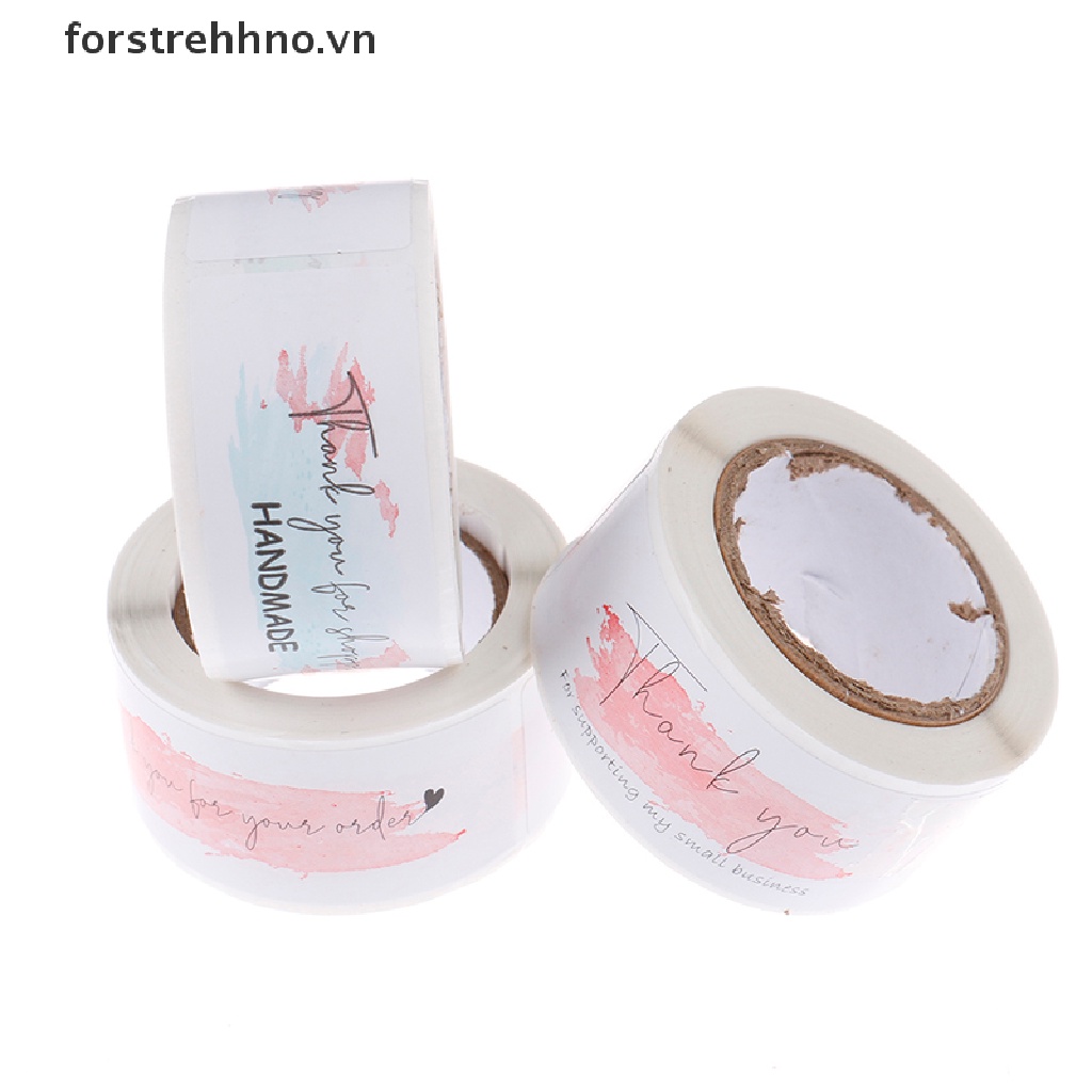 Miếng dán "thank You for Your Order" trang trí cho văn phòng phẩm