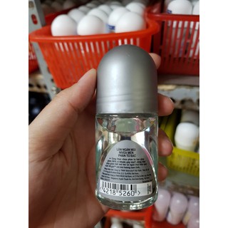 Lăn Khử Mùi Phân Tử Bạc Nivea Men Silver Protect 25ml