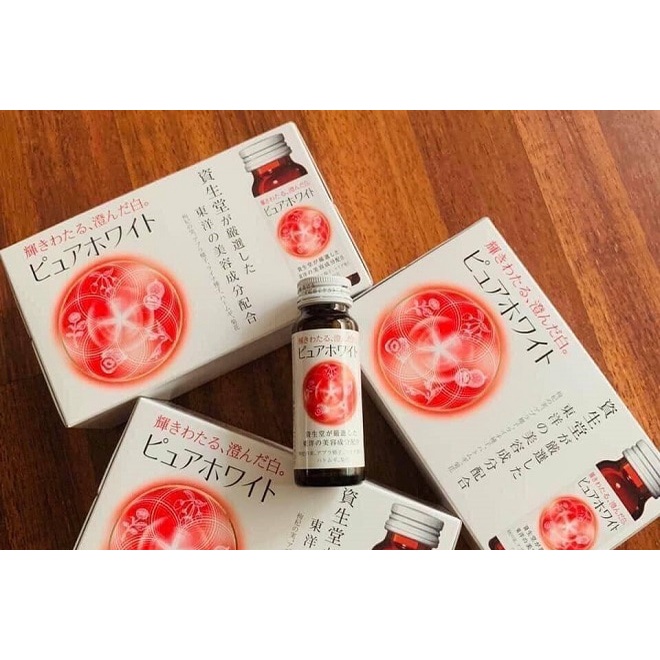 Nước uống collagen Shiseido Pure White Nhật Bản-collagen-shiseido nhật bản