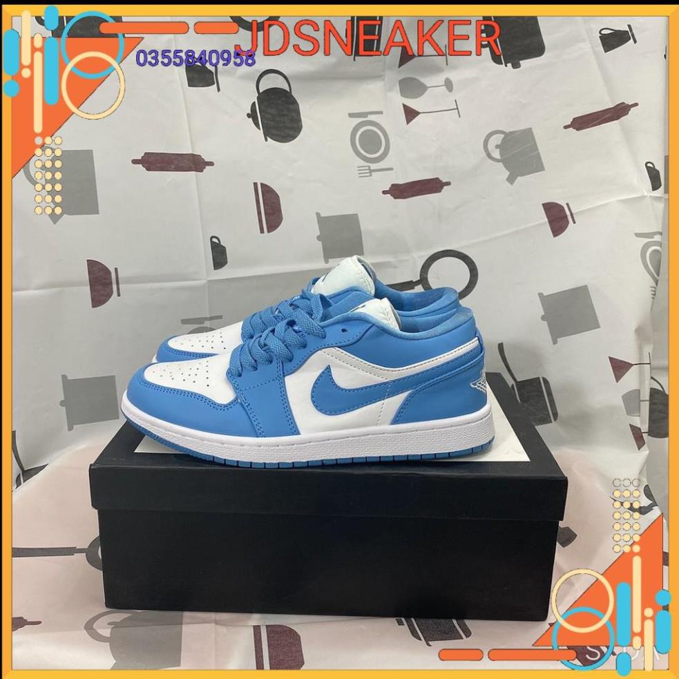 giày jd xanh dương cổ thấp đẹp và năng động màu hot nhất 2021 JDSNEAKER