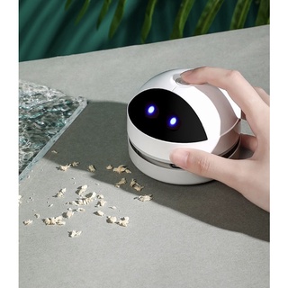 Máy hút bụi hình robot mini/máy hút bụi để bàn 1200mah