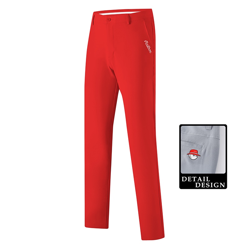 MALBON quần tây nam chơi gôn mùa hè không ủi khô nhanh quần thể thao ngoài trời quần thể thao thời trang quần áo chơi gôn