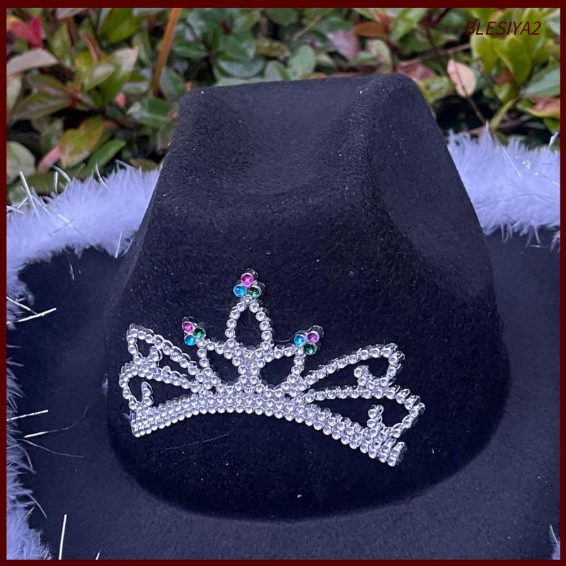 Western Style Cowboy Hat Feather Edge Rolled Fedora Caps Wide Brim for Women