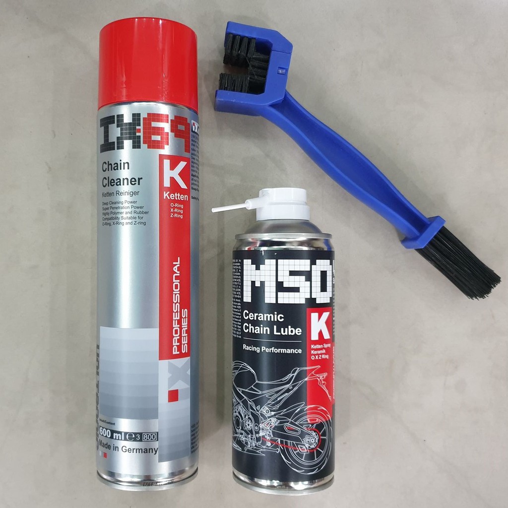 Combo rửa sên, dưỡng sên Voltronic IX69 600ml và Voltronic M50 450ml - Tặng bàn chải 3D