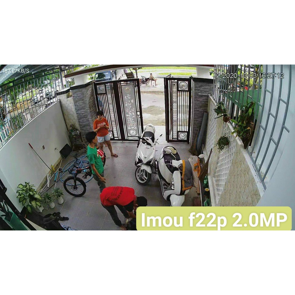 Camera IP Giám Sát IMOU F22P 2.0MP, ngoài trời chống nước. chính hãng Fullbox 100%