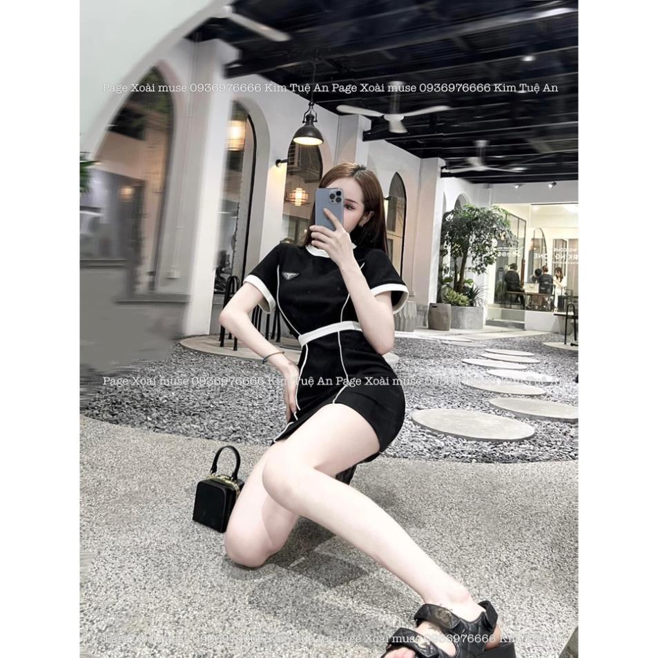 [ 𝐅𝐑𝐄𝐄 𝐒𝐇𝐈𝐏 ]  VÁY XỐP VIÊN MÍ LOGO TIÊU THƯ