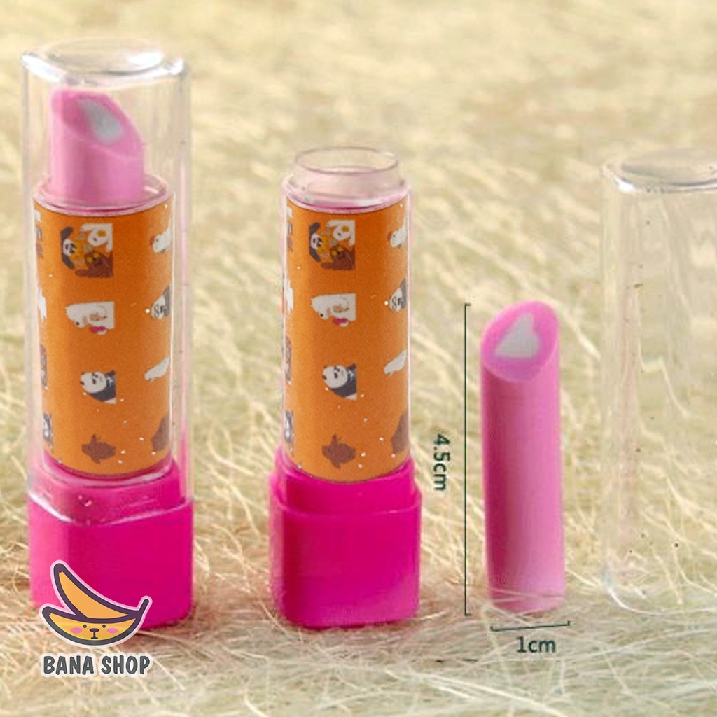 Gôm tẩy bút chì hình thỏi son anh em gấu bare bear Chúng tôi là gấu cute