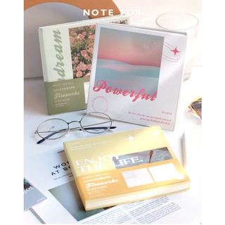 Sổ nhật ký 2022 Note for Cube Planner, sổ ghi chép bìa cứng xinh xắn