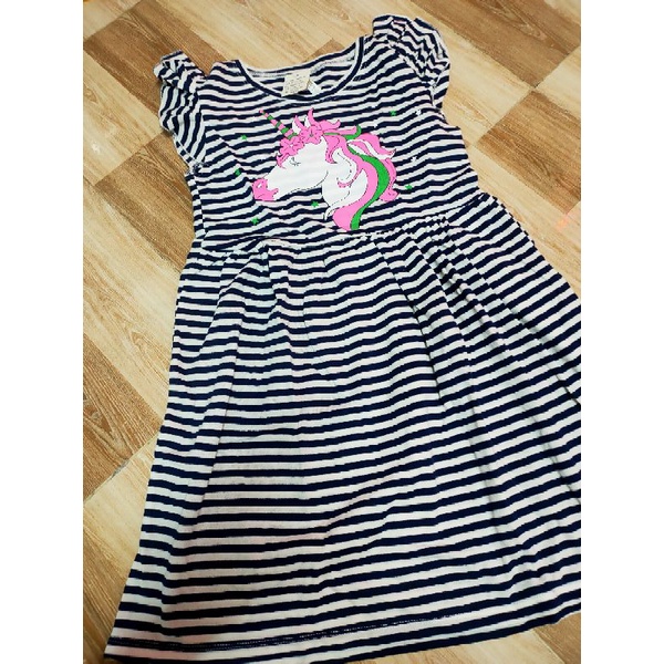 Đầm thun cotton cho bé gái size đại