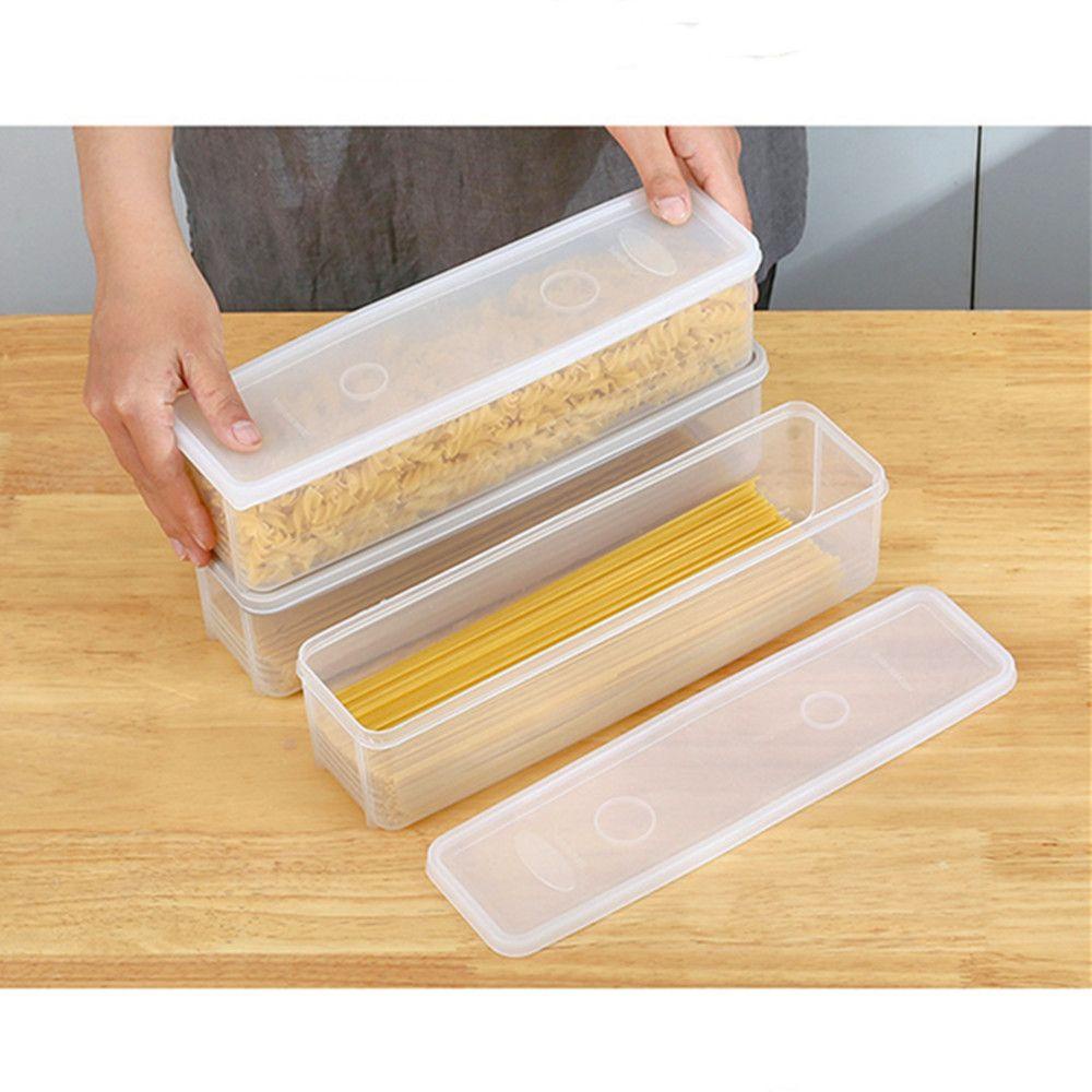 .Hộp Đựng Mì Ống Hình Chữ Nhật Tiện Dụng Cho Nhà Bếp