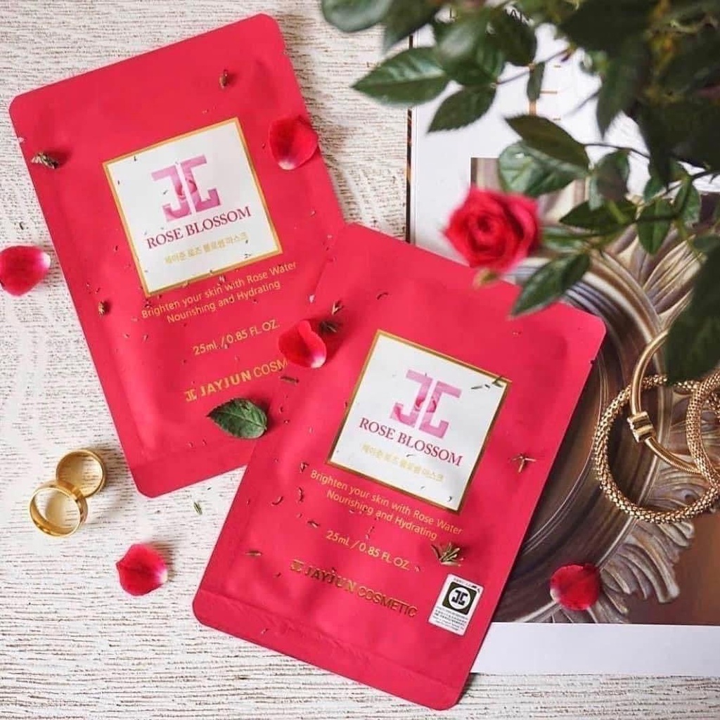 [Hàng trả order, không có dư] Mặt Nạ Hoa Hồng Jayjun Rose Blossom Mask