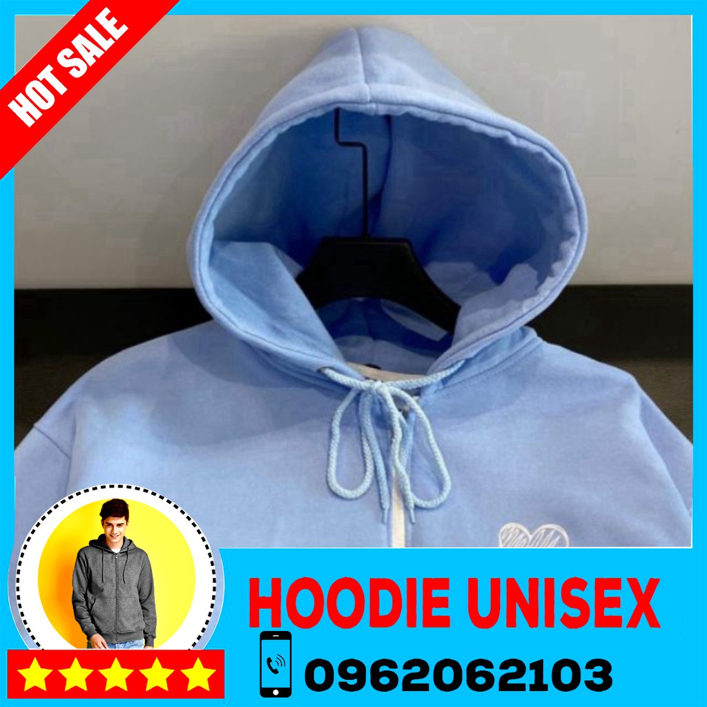 (HOOIDE) Áo Hoodie dây kéo. Áo khoác Hooide Nam nữ Nỉ ngoại (Đủ Size M,L,XL) MỚI | BigBuy360 - bigbuy360.vn