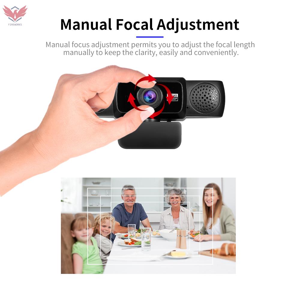 Webcam 1080p 2mp 30fps Cho Laptop Máy Tính Tv | BigBuy360 - bigbuy360.vn