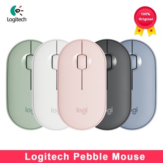 Chuột không dây bluetooth mini logitech pebble m350 1000dpi 100g