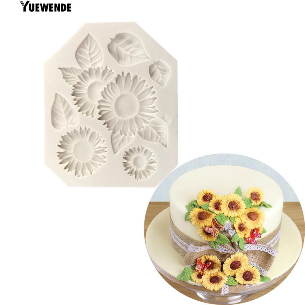 Khuôn làm bánh /chocolate hình hoa hướng dương